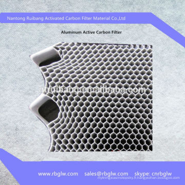 Filtre à air en aluminium de carlingue de panneau de nid d&#39;abeilles de filtre à air de fabrication